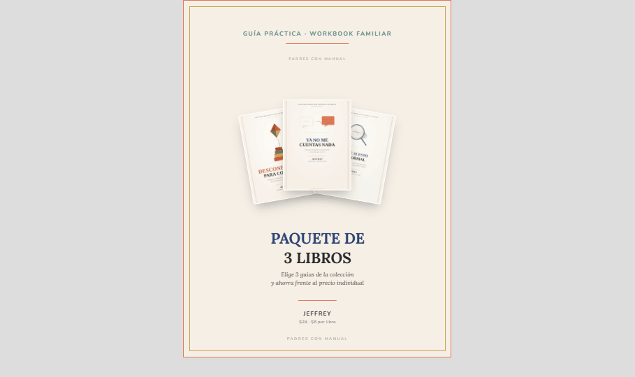 Paquete de 3 Libros